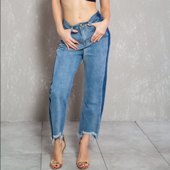 ami cropped jeans
